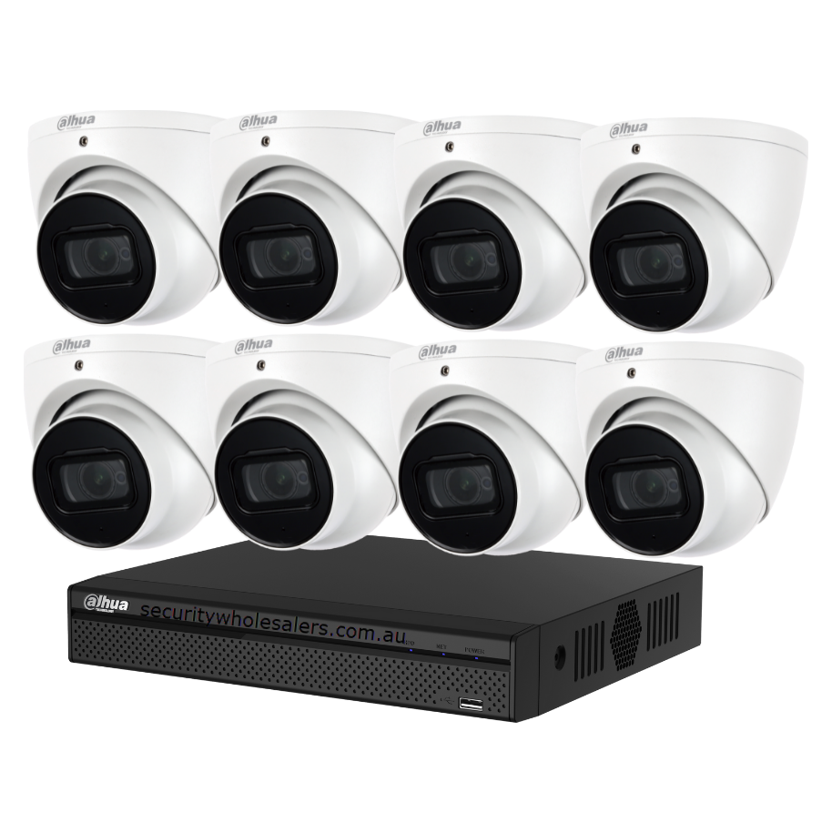 Dahua KIT-8-IP — Комплект 8 IP-камер WizSense
