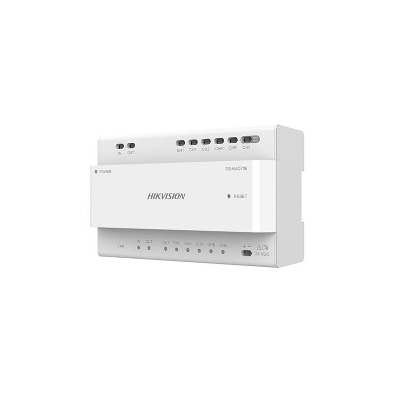 Hikvision DS-KAD706 — PoE-коммутатор для IP-домофонов