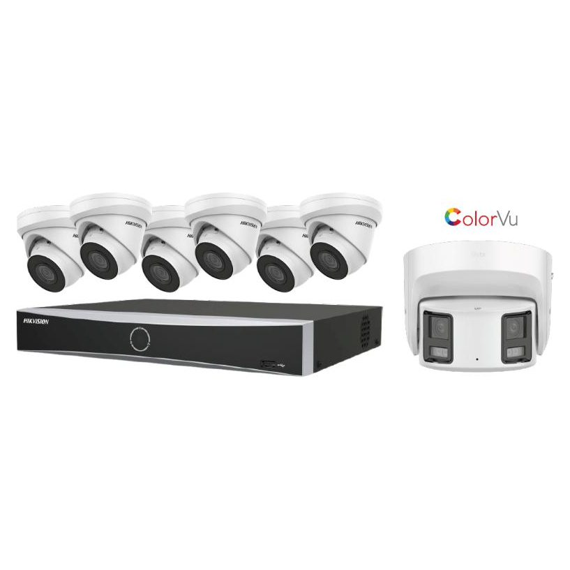 Hikvision DS-KIT8-POE-2T — IP-комплект 8 + NVR PoE + HDD 2 ТБ