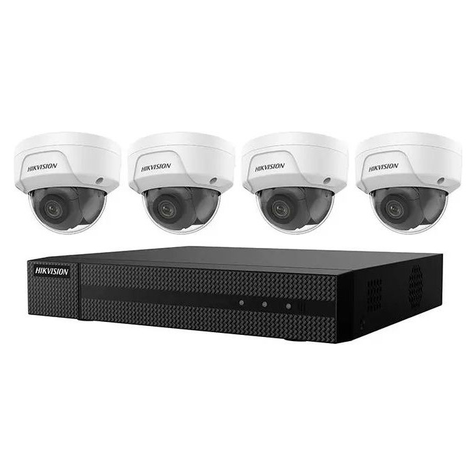 Hikvision Видеонаблюдение для квартиры — 4 камеры (оптимум)