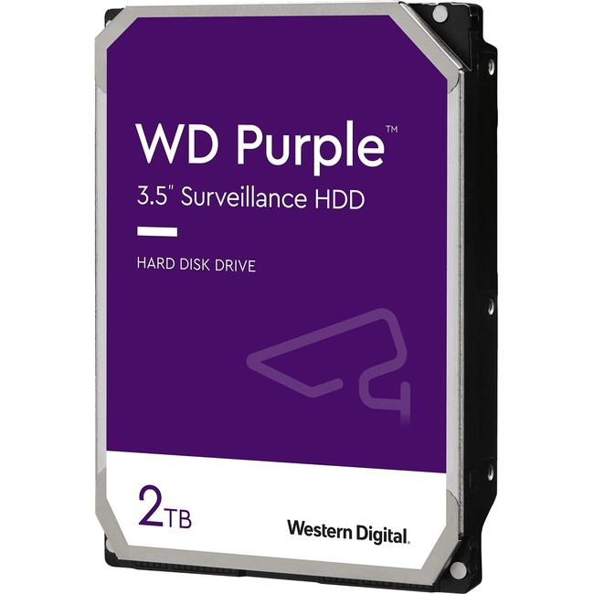 WD Purple WD20PURZ — 2 ТБ HDD для видеонаблюдения