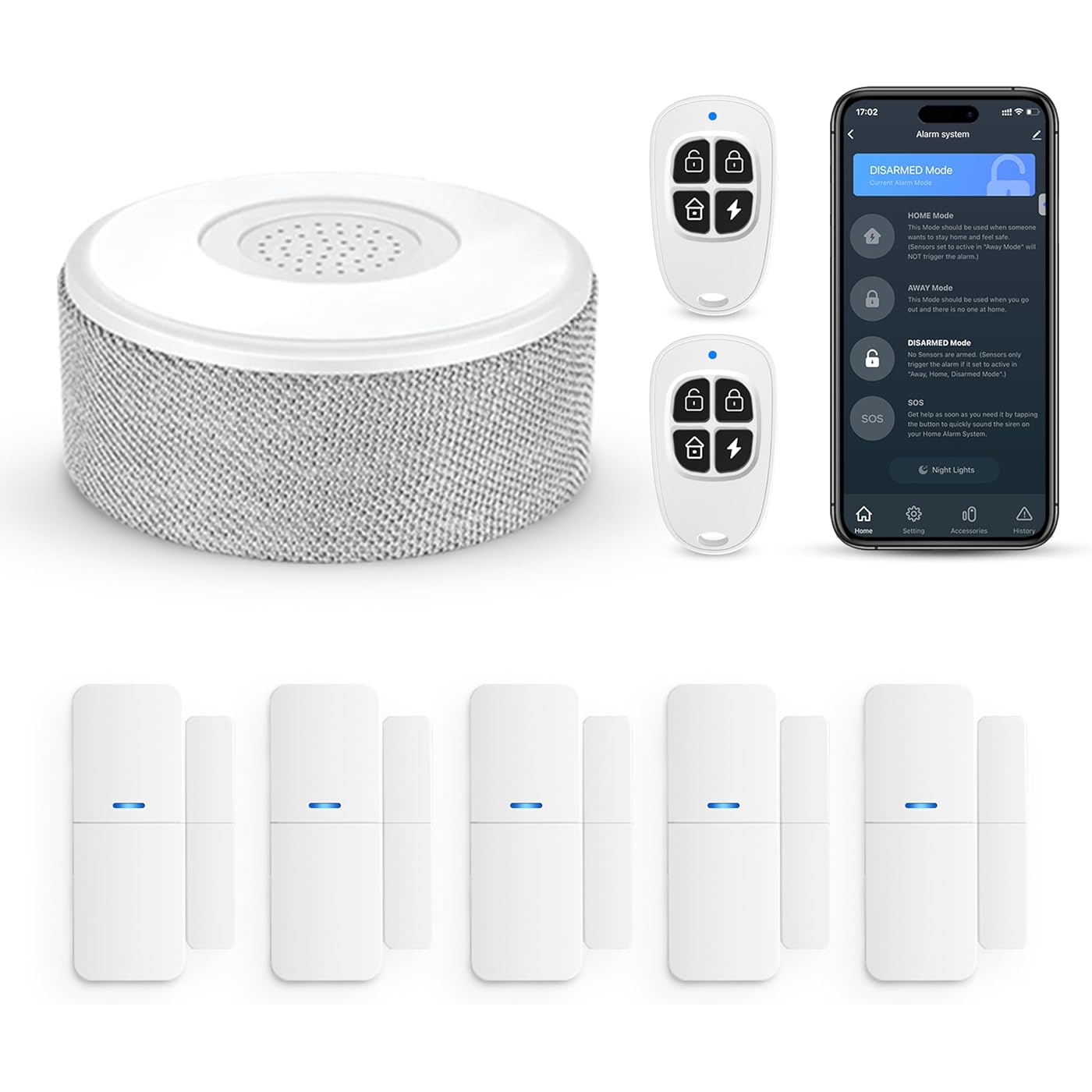 Wi-Fi комплект сигнализации для квартиры